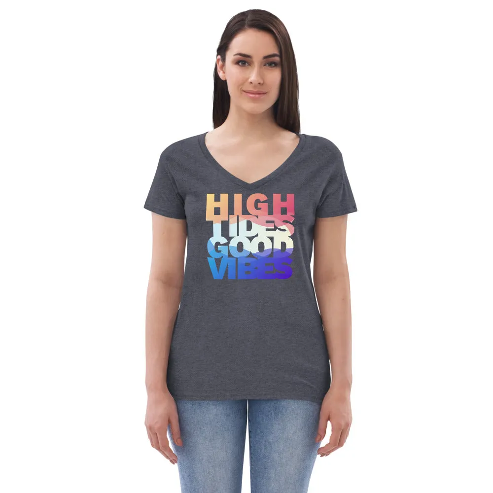 High Tides Good Vibes Recycled Cotton Tee