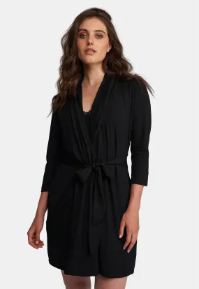 Iconic Robe in Black