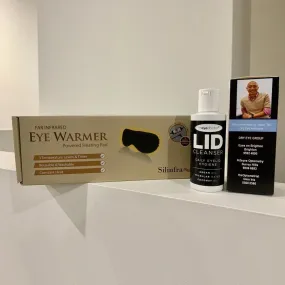 Infrared Eye Warmer (Powered Heating Pad)   Lid Cleanser