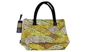 Large Canvas Bag - Pauline Napangardi Gallagher - Mina Mina Dreaming