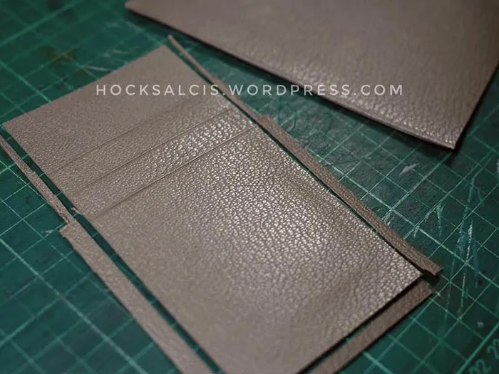 Leather passport cover sleeve making workshop Singapore (intermediate)