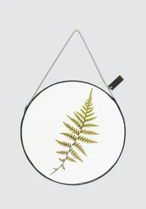 Life with Ferns Botanical Art | Round Small