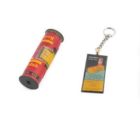 Long Vintage Kodak 116 Roll Film Keychain, unique gifts for him and her, Photographer gift