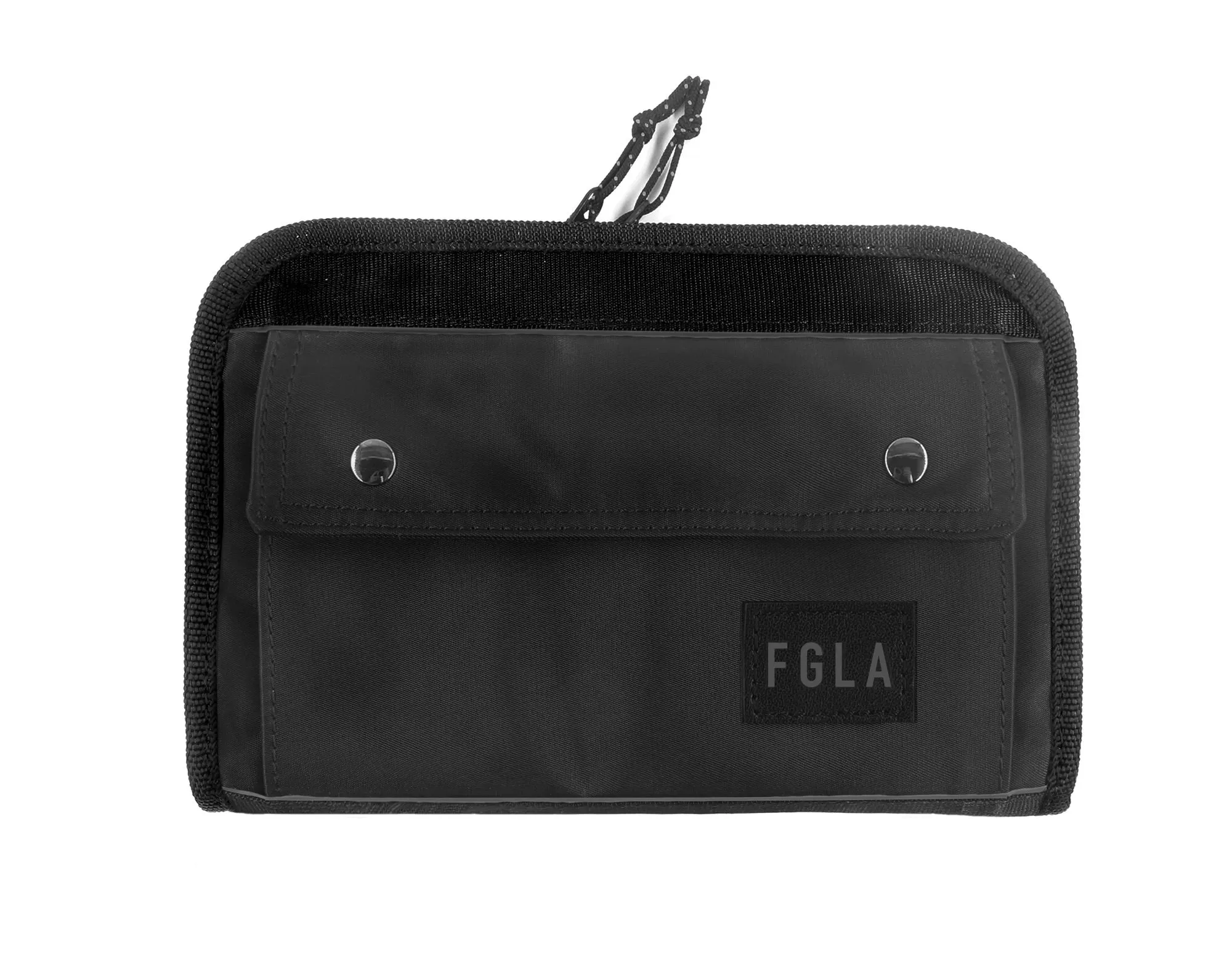 <A 000a001m03> Fungolia Gen2 Passport Holder <B>Regular Size</B> (All Black)