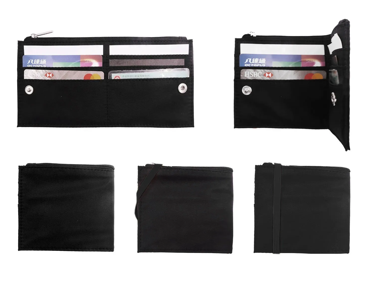 <A 000a001m03> Fungolia Gen2 Passport Holder <B>Regular Size</B> (All Black)