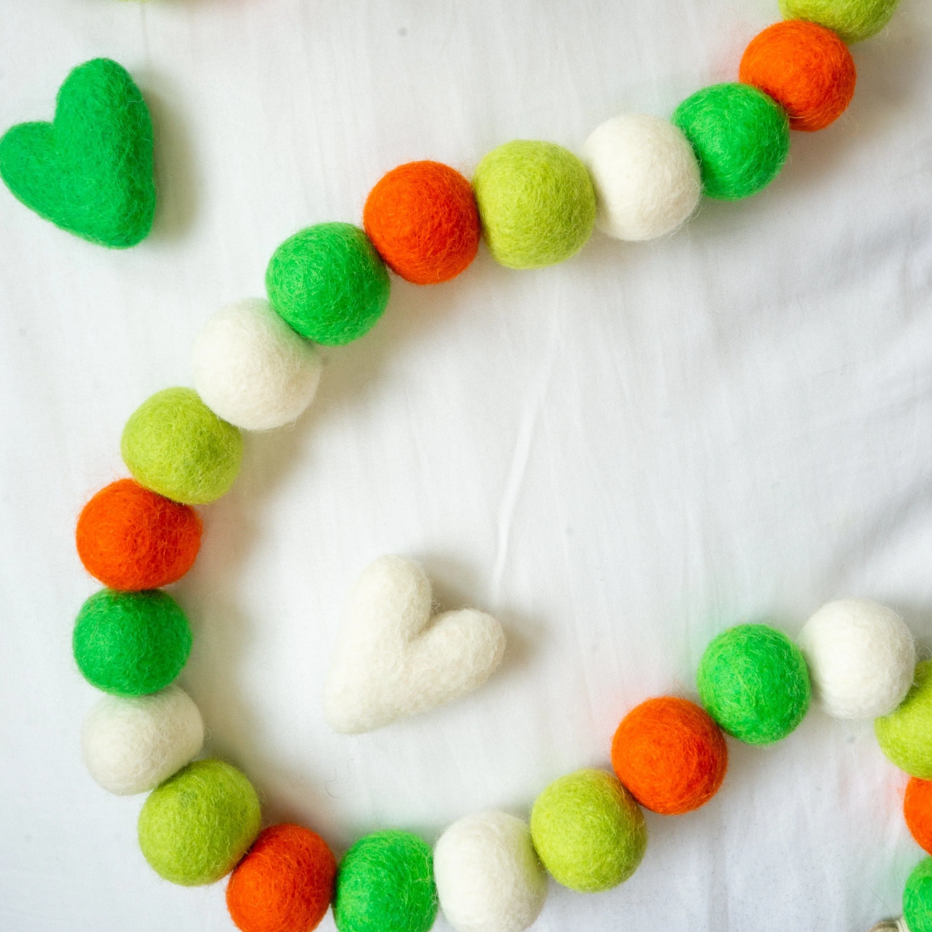 Lucky Orange St. Patrick's Day - Eco Garland