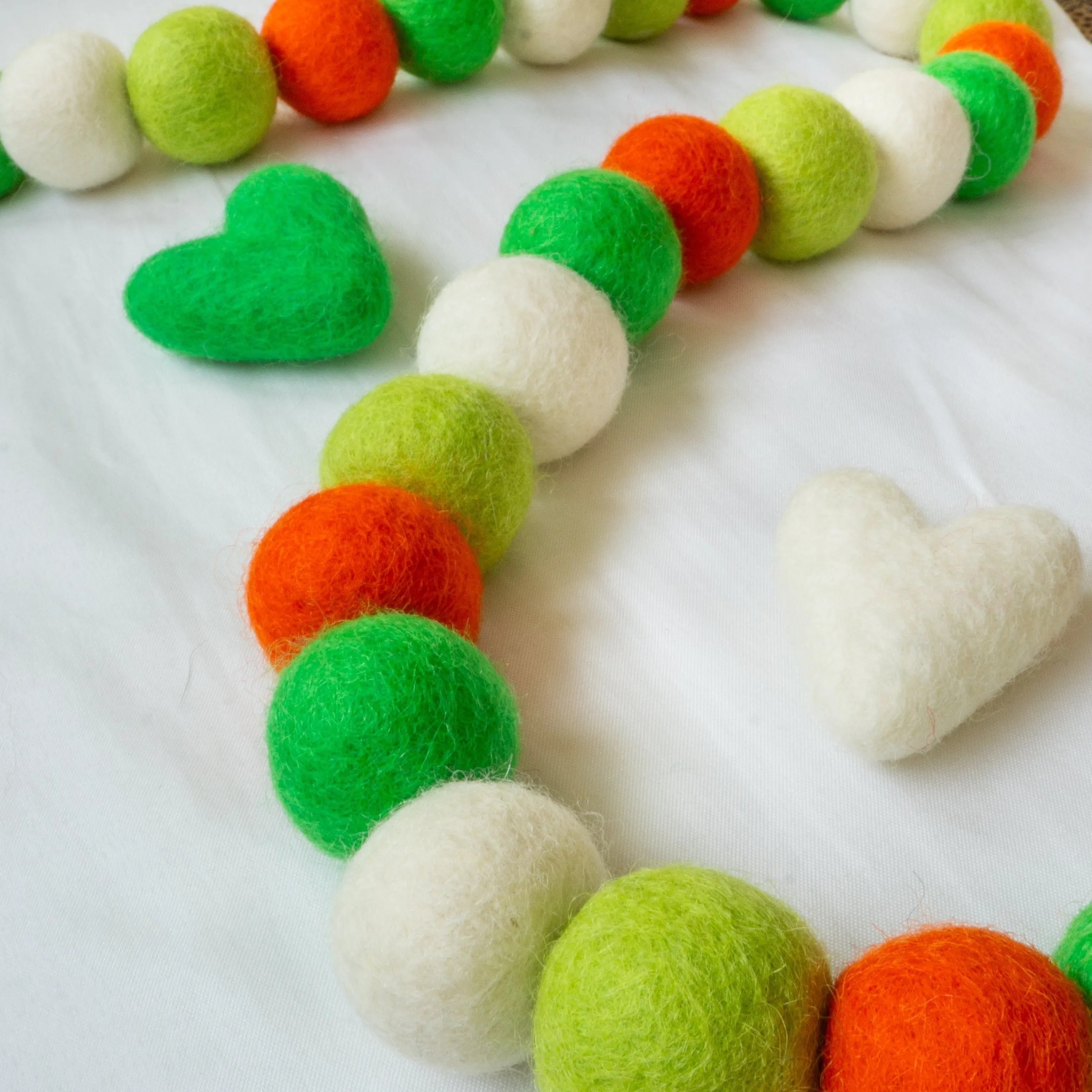 Lucky Orange St. Patrick's Day - Eco Garland