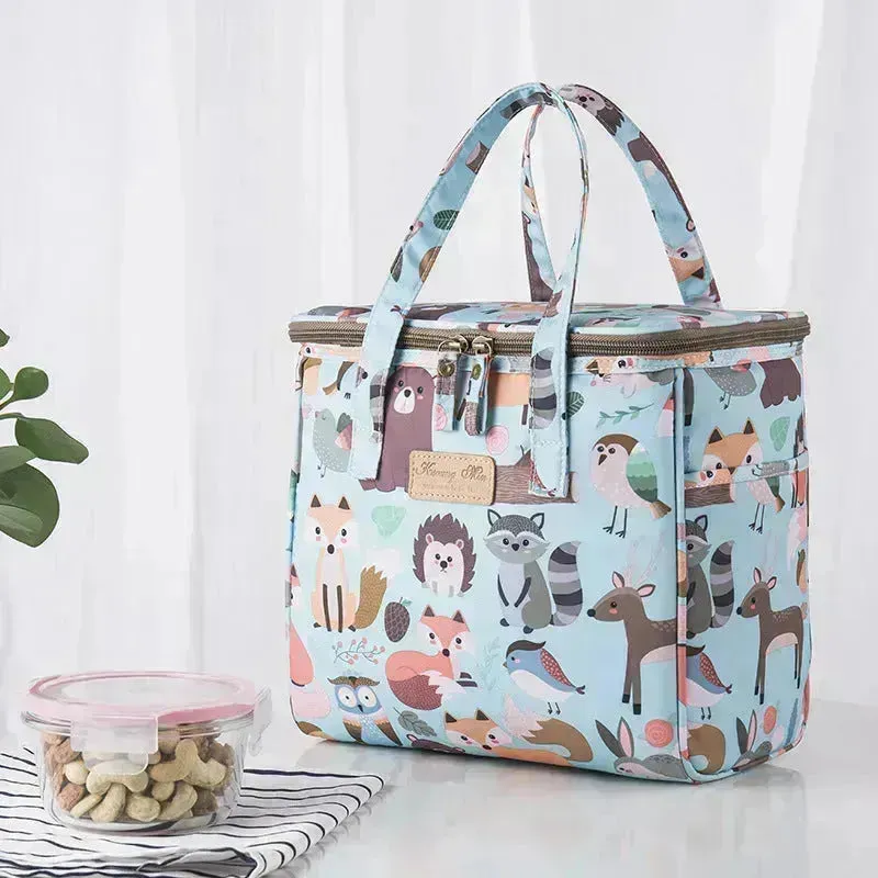 Lunch Box Picnic Insulated Bag Large Portable Waterproof Ice Pack Lunch Bag Work Lunch Bag for Adult Women