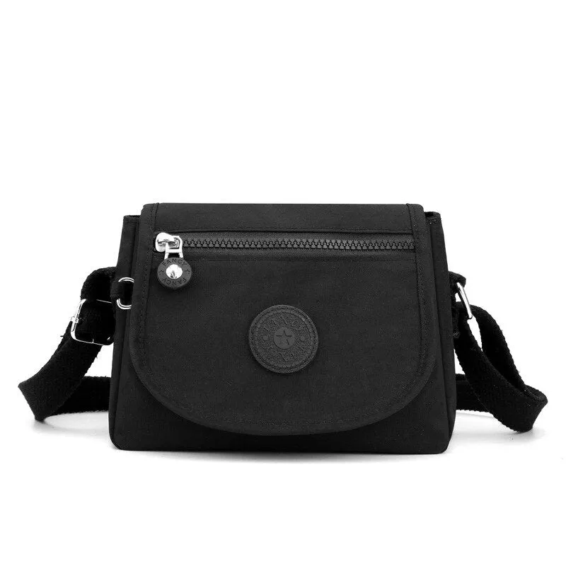 Messenger Bag Causal Women Shoulder Bag Multi Layer Nylon Bag Female Crossbody Bags Woman Crossbody Mother Bag Shoudler Bag