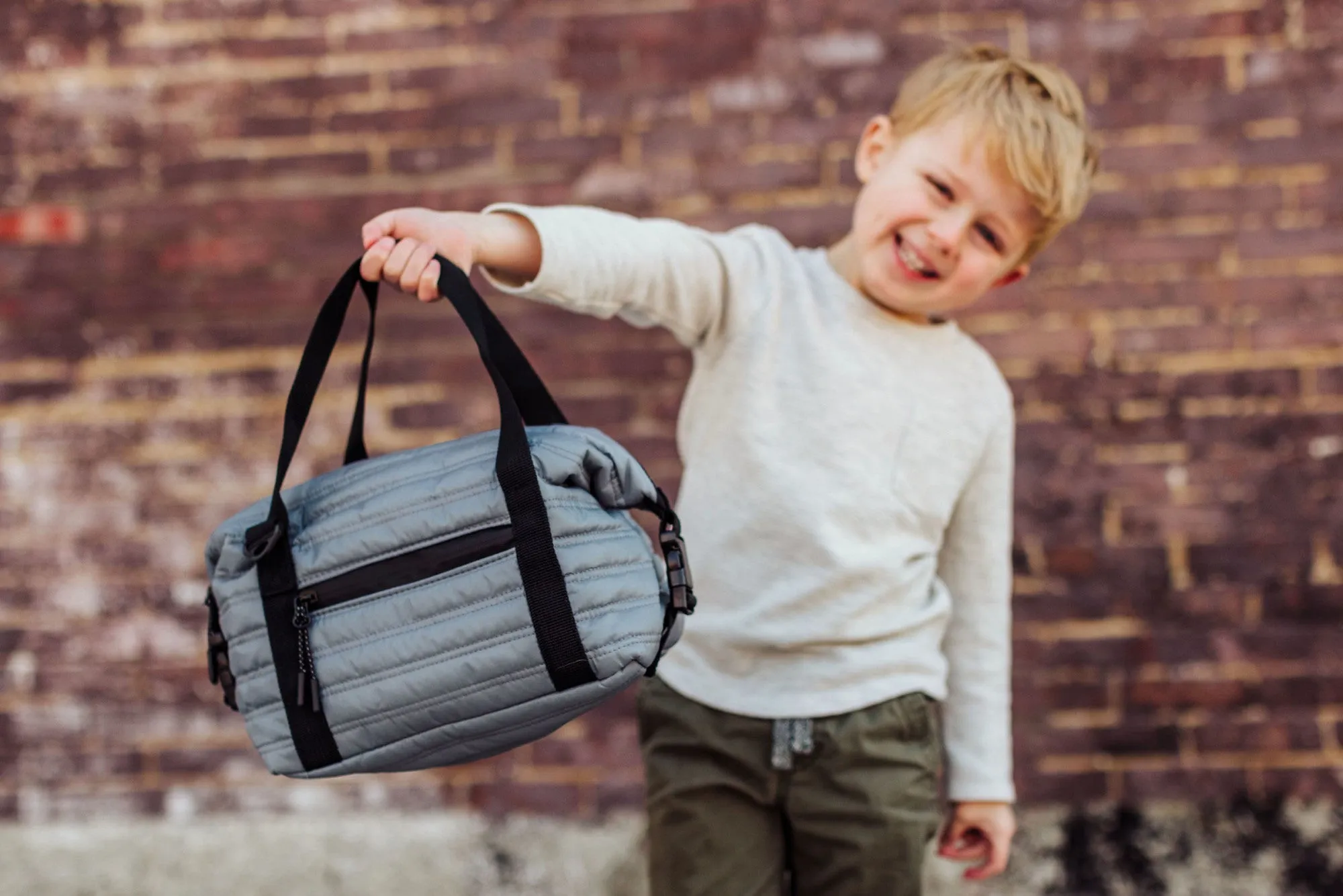 Midday Quilted Washable Insulated Lunch Bag