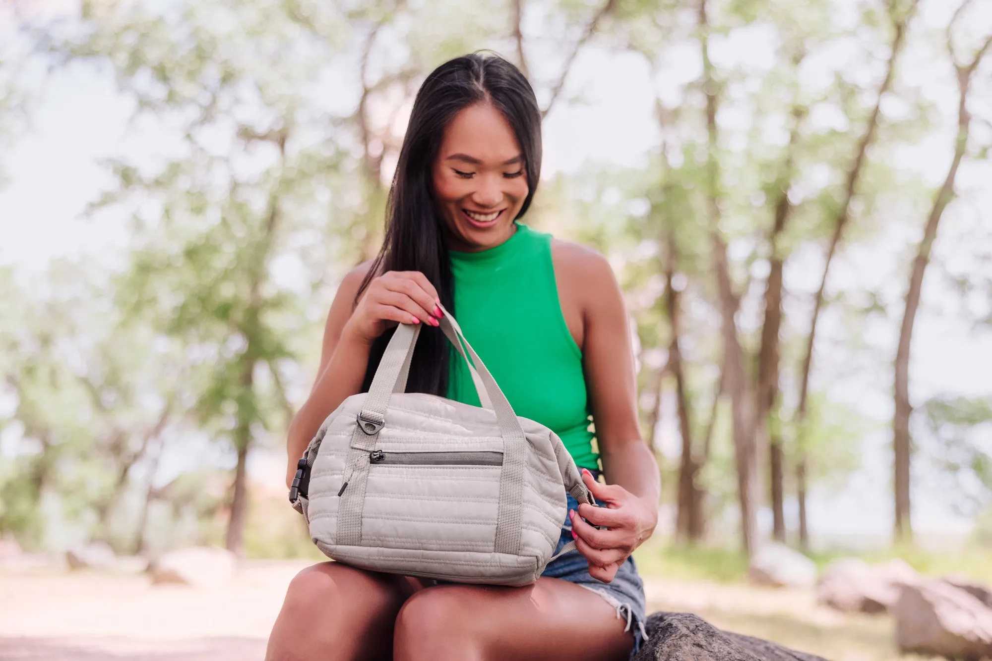 Midday Quilted Washable Insulated Lunch Bag