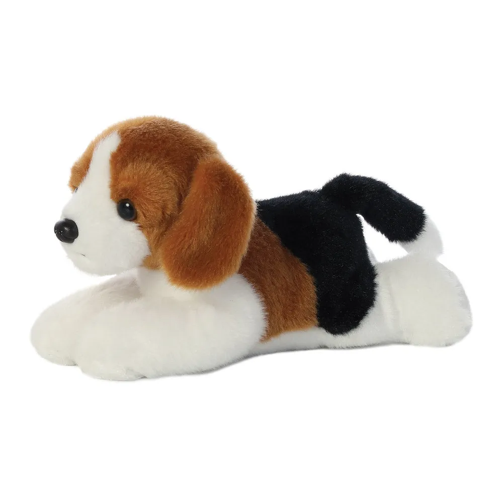 Mini Flopsies Homer Beagle Dog Soft Toy