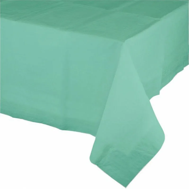 Mint Paper Tablecover 250X125cm