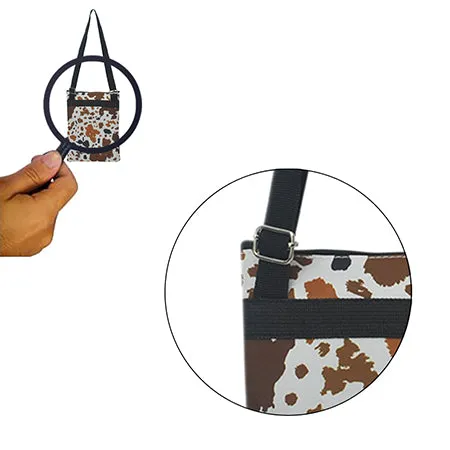 Mocha Cow NGIL Messenger Hipster Bag