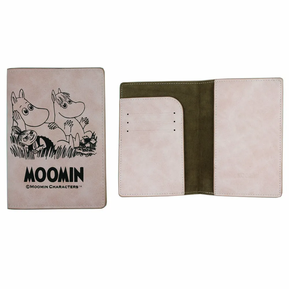 Moomin Passport Holder / Travel Wallet Pink