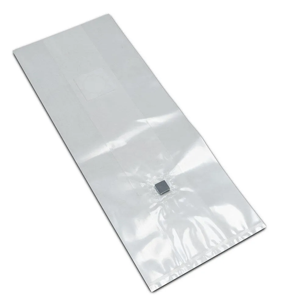 Mushroom Grow / Spawn Bag Sealable w/ Injection Port Large 8" X 5" X 19" " - 0.5 Micron Filter 3 Mil Polypropylene Autoclavable