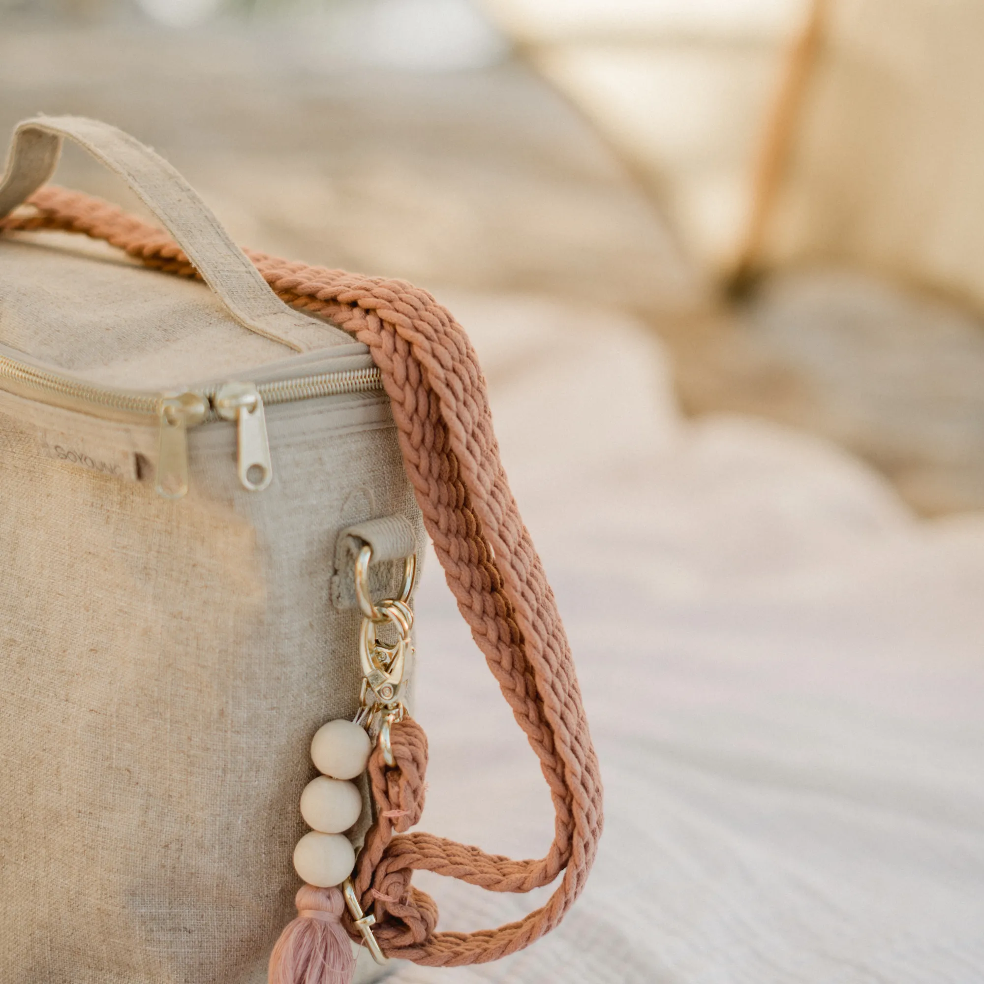 Muted Clay Braided Strap