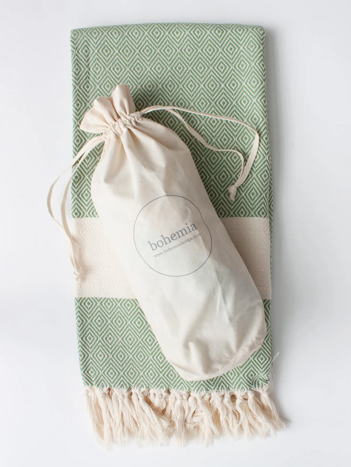 Nordic Hammam Towel, Olive