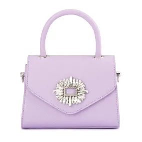 OB6488 ALEJANDRA EMBELLISHED TOP HANDLE BAG