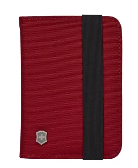 Passport Holder with RFID Protection - Red