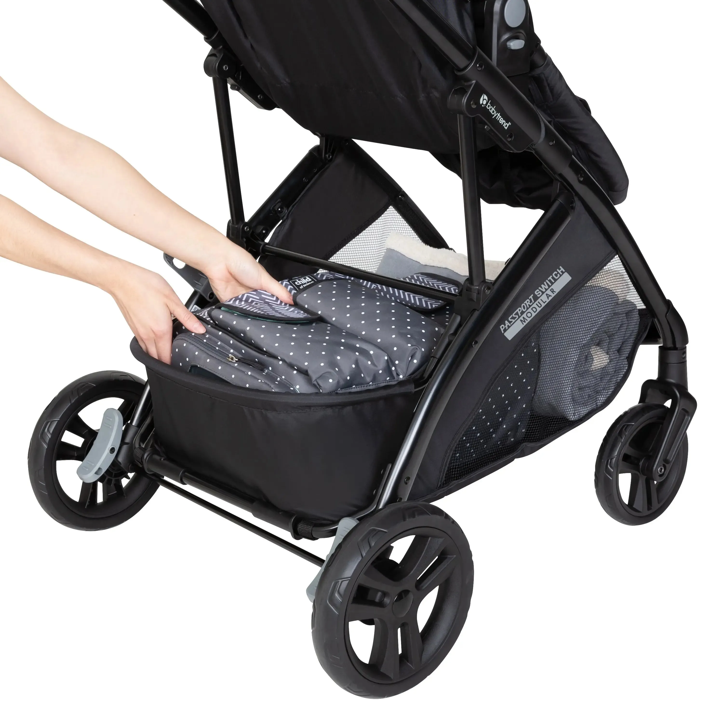 Passport® Switch 6-in-1 Modular Stroller Travel System with EZ-Lift™ PLUS Infant Car Seat