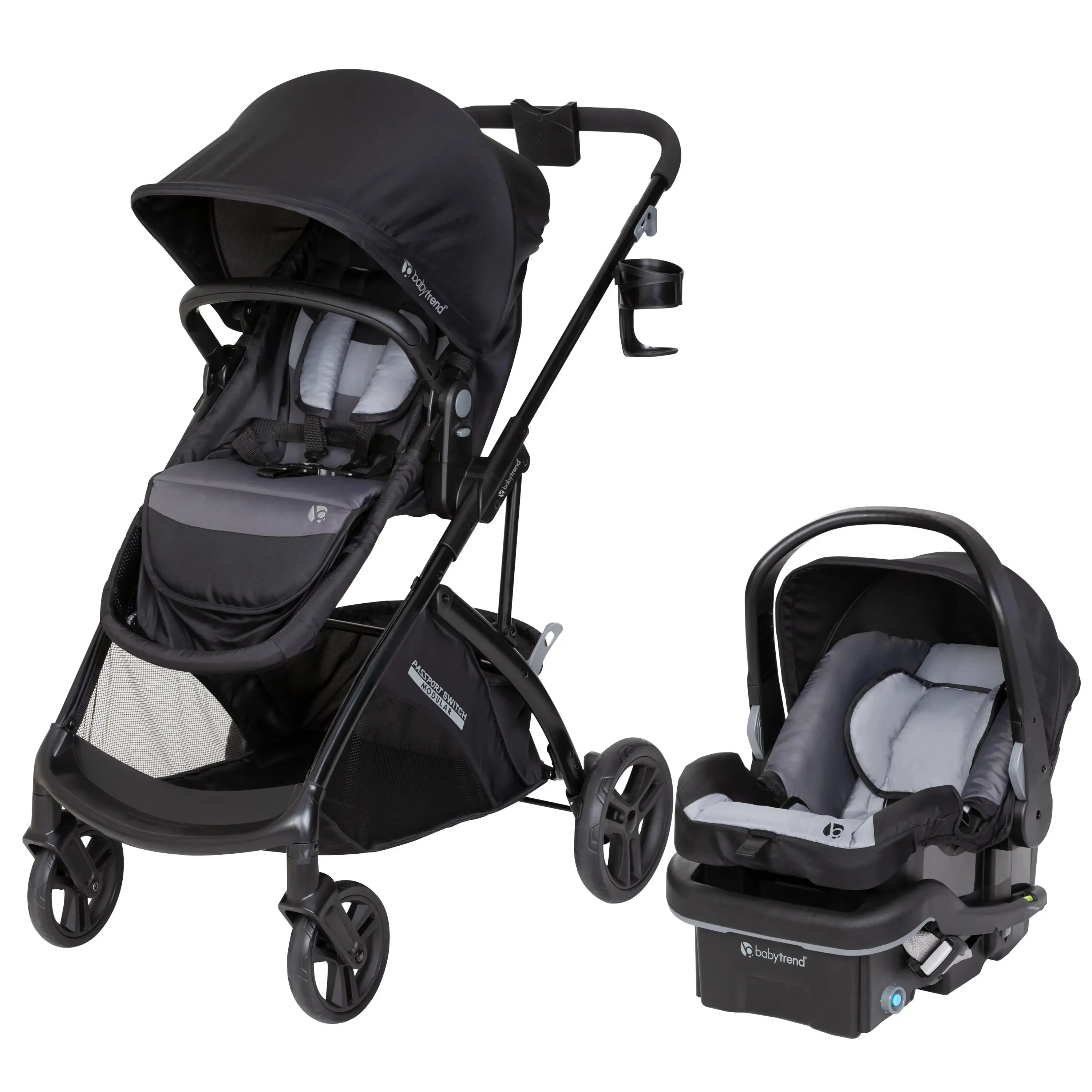 Passport® Switch 6-in-1 Modular Stroller Travel System with EZ-Lift™ PLUS Infant Car Seat