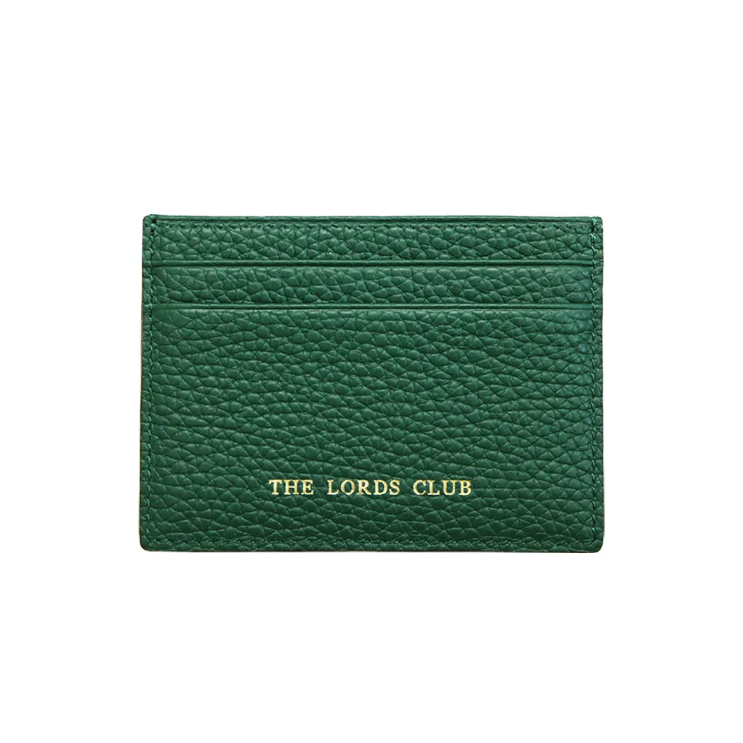 Personalised Card Holder - Limited Edition Green