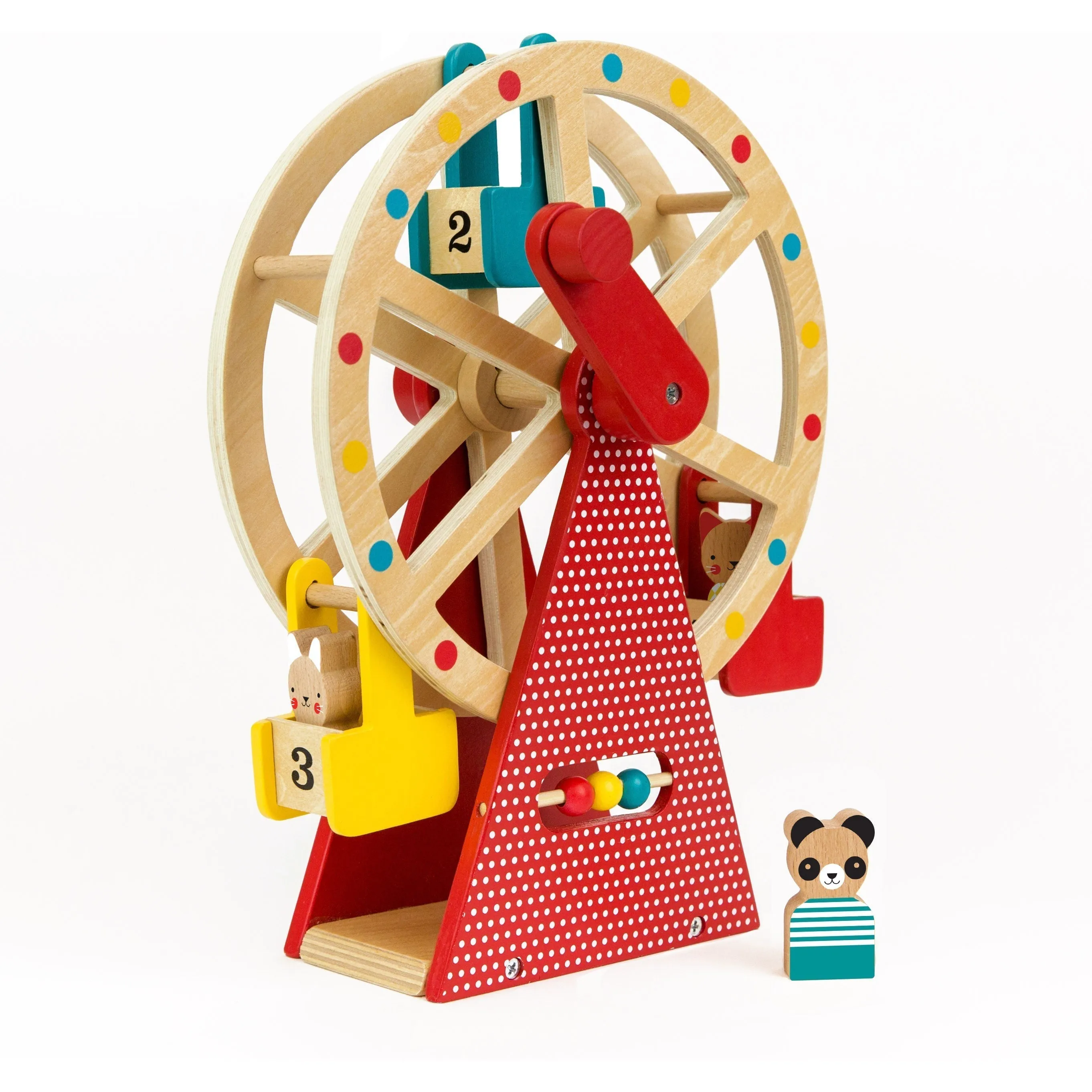 Petit Collage Wooden Ferris Wheel Carnival Play Set