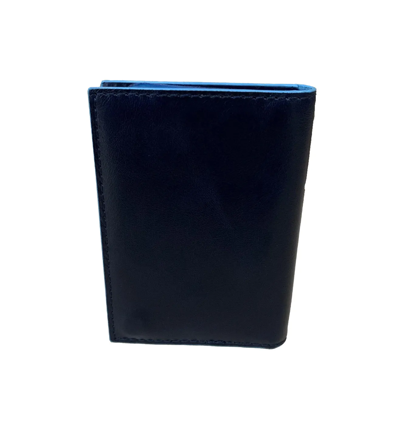 Piquadro Blue Square Unisex Night Blue Passport Holder