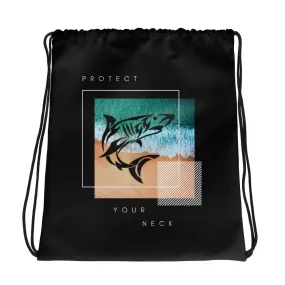 Protect Your Neck | Drawstring bag | Submission Shark