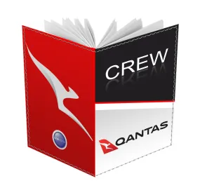 Qantas Crew Passport Cover