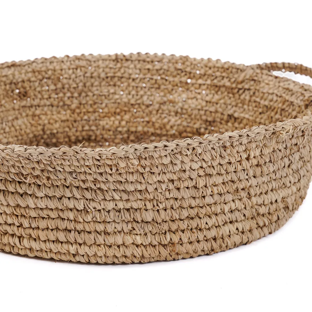 Raffia Basket Natural - L