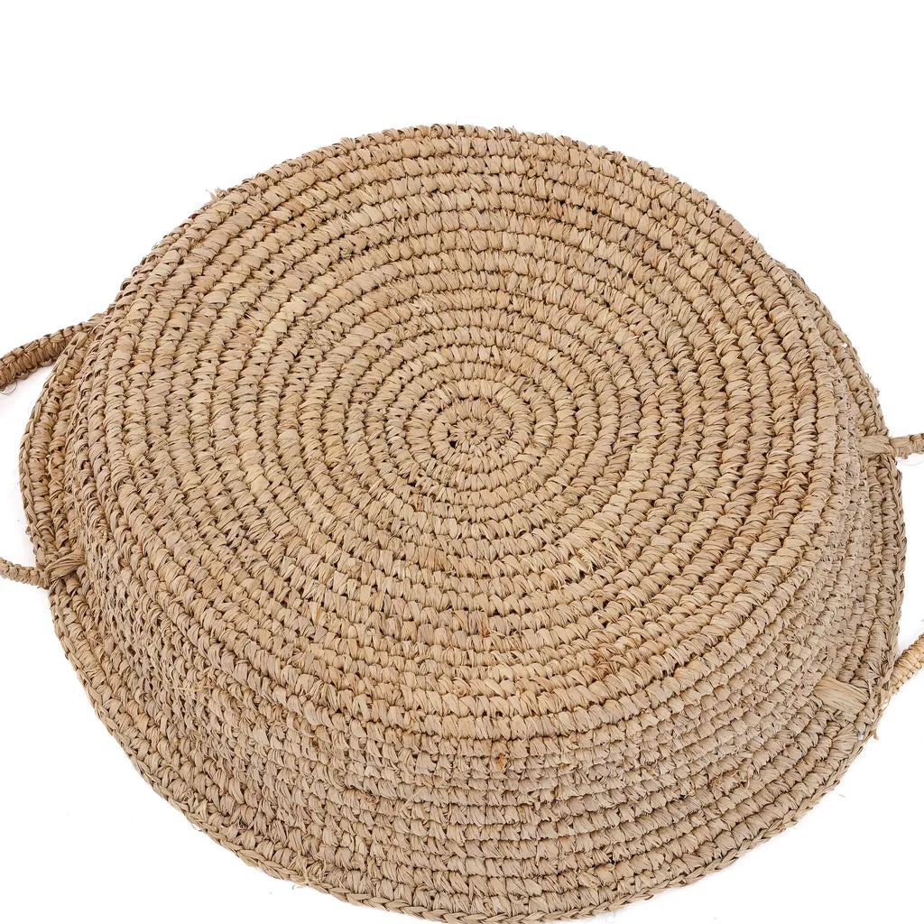 Raffia Basket Natural - L