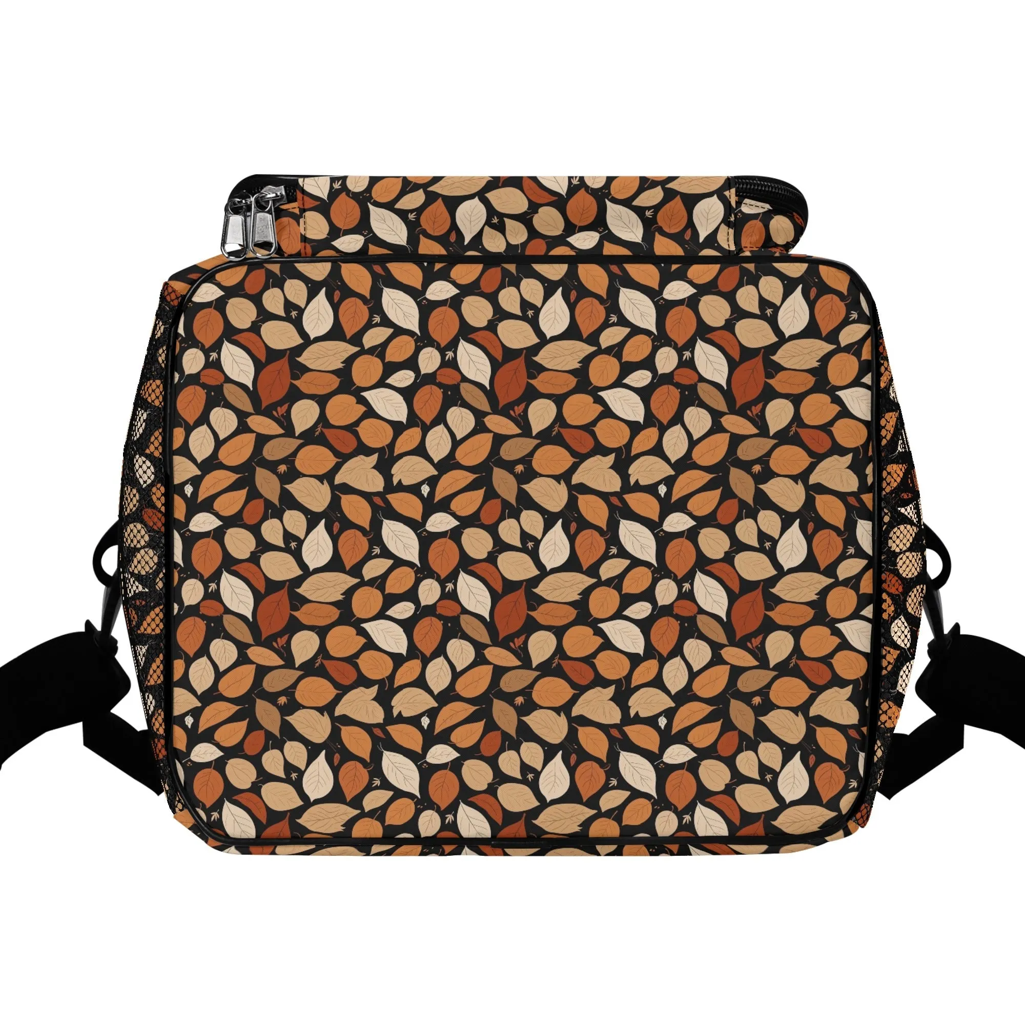 Red Leaves Insulated Leakproof Cooler Bag Lunch Box