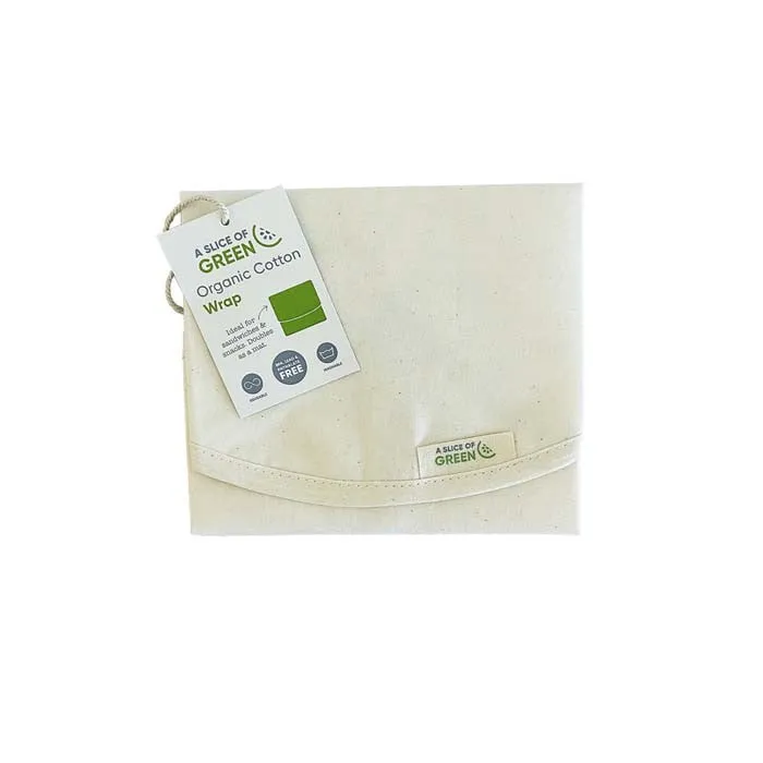 Reusable Organic Cotton Food Wrap – Eco-Friendly Alternative to Plastic