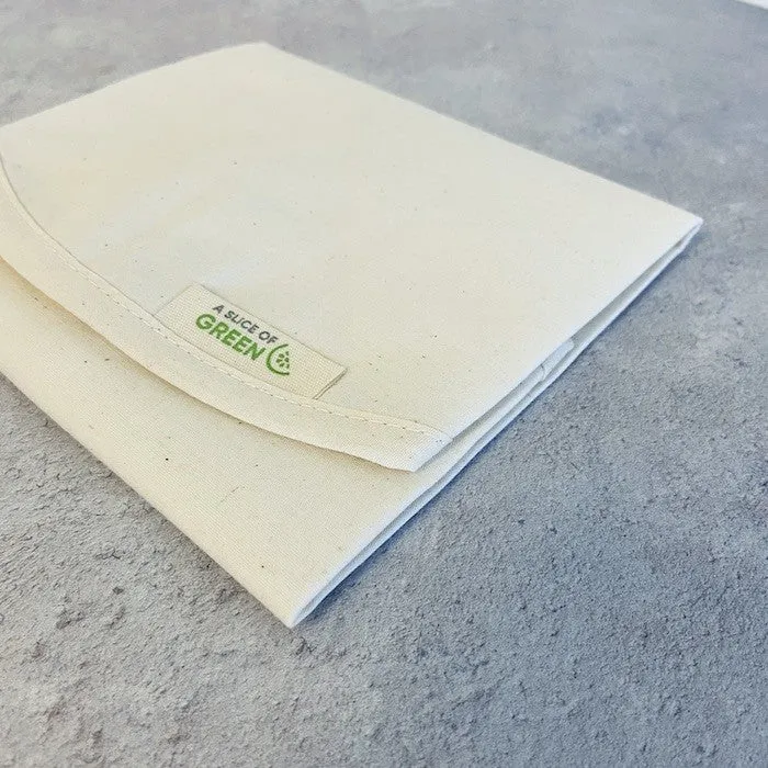 Reusable Organic Cotton Food Wrap – Eco-Friendly Alternative to Plastic