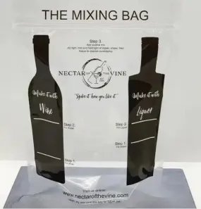 Reusable Wine Slushie Mixing Bag