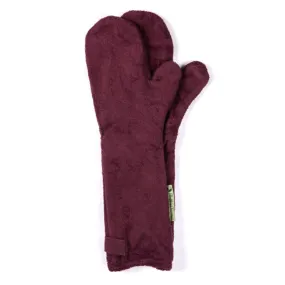 Ruff and Tumble Drying Mitts - Burgundy