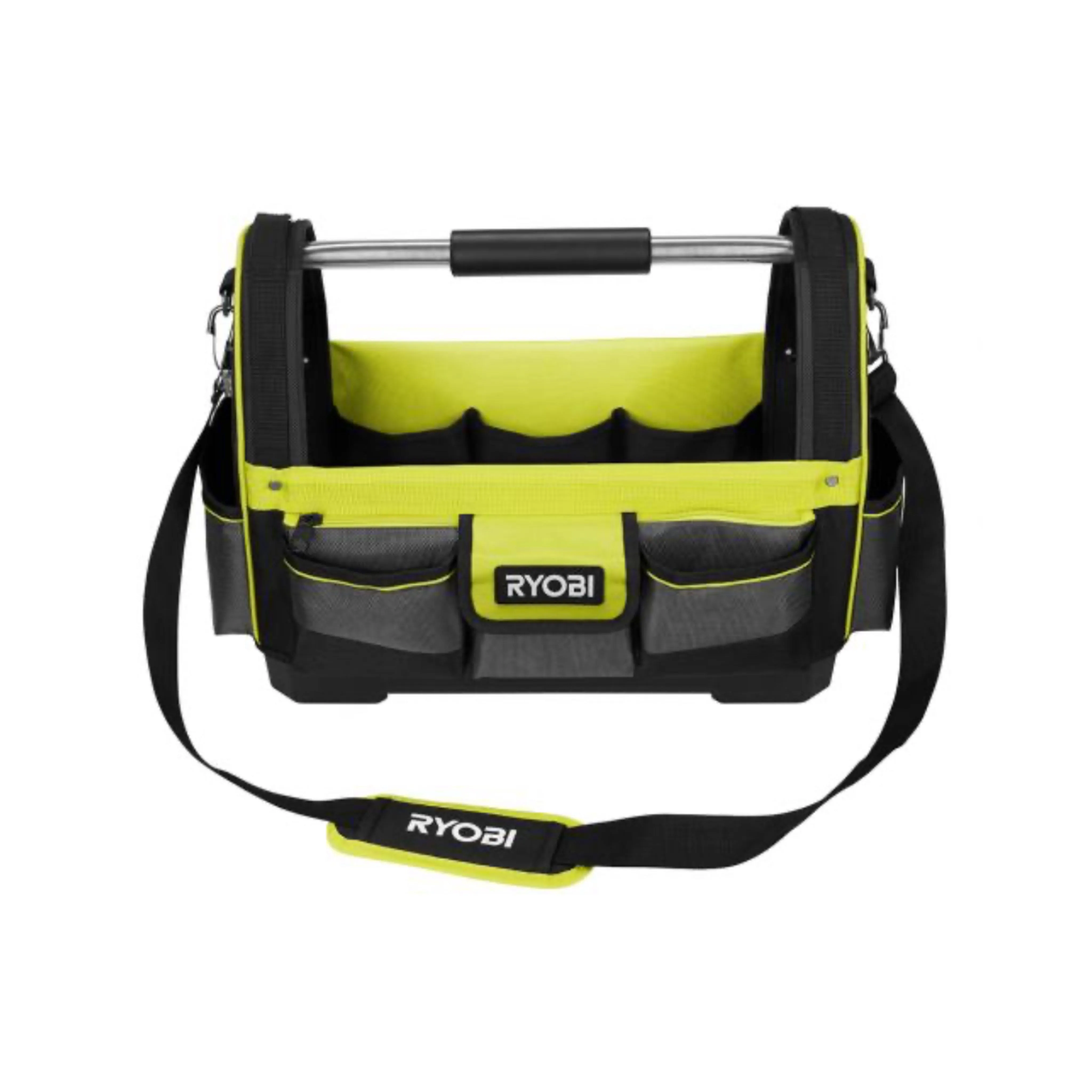 RYOBI 18 in. Tool Tote with Shoulder Strap