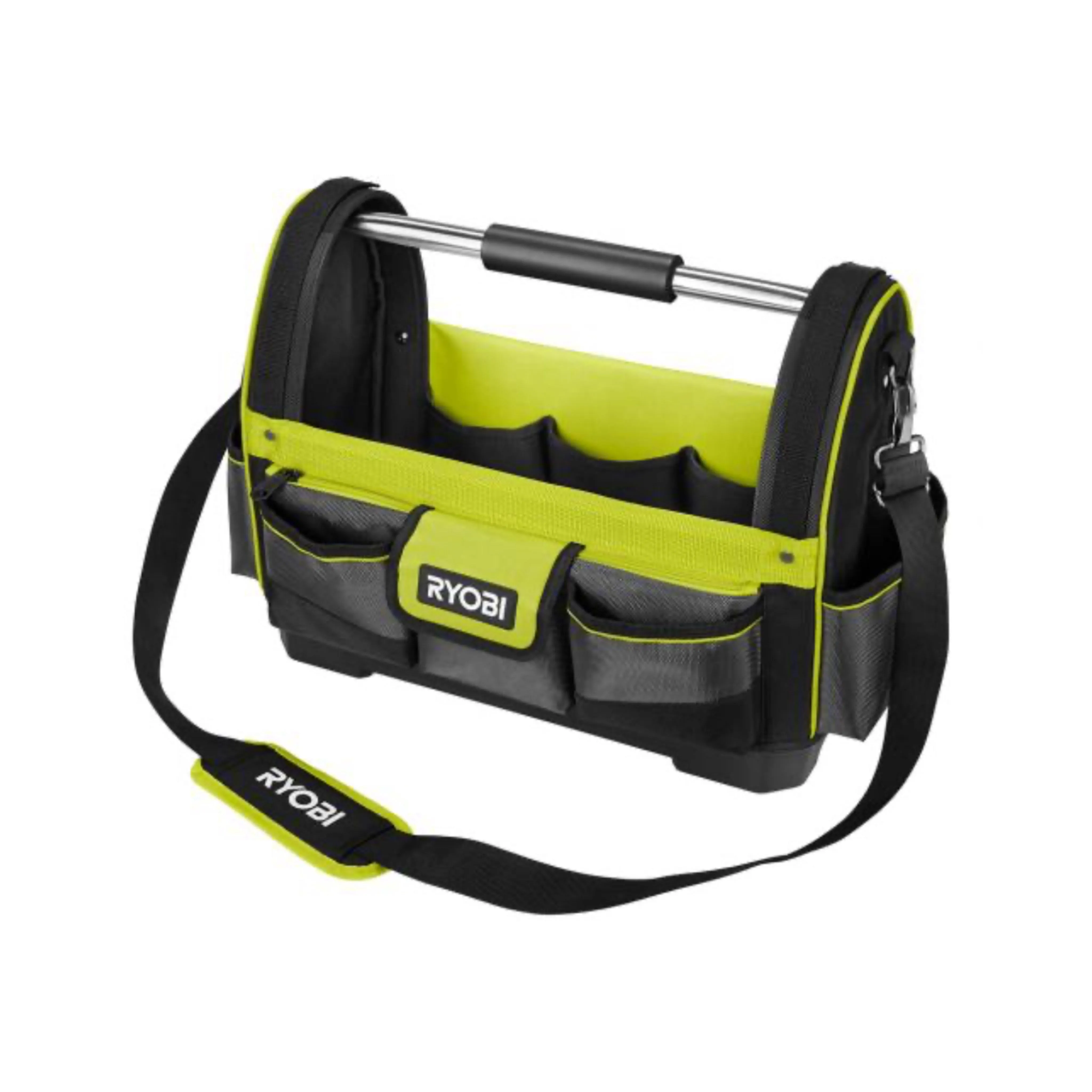 RYOBI 18 in. Tool Tote with Shoulder Strap