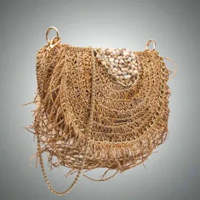 Sunkissed Sling Woven Banana Bag