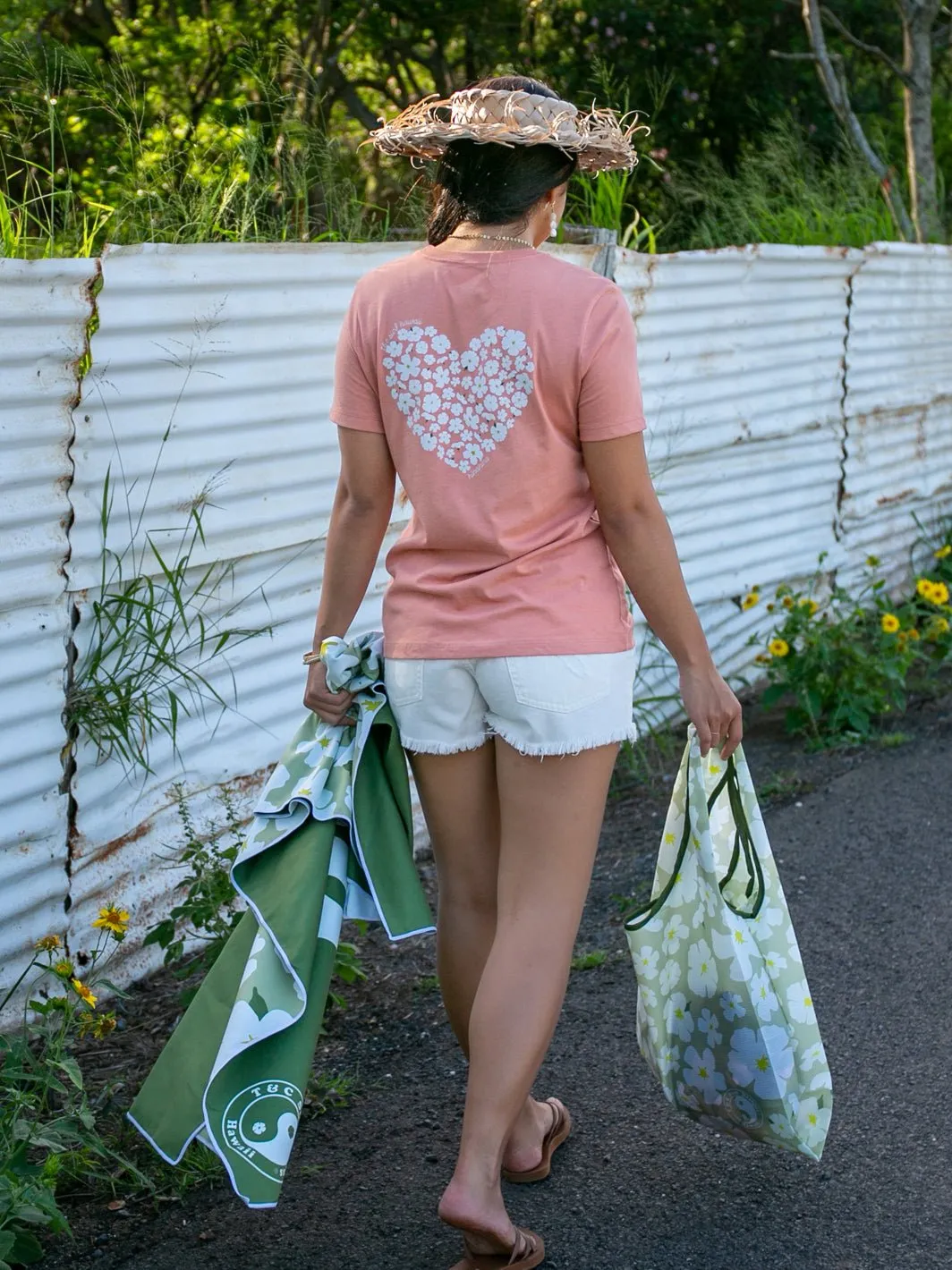 T&C Surf Hinahina Pu'uwai Reusable Tote Bag