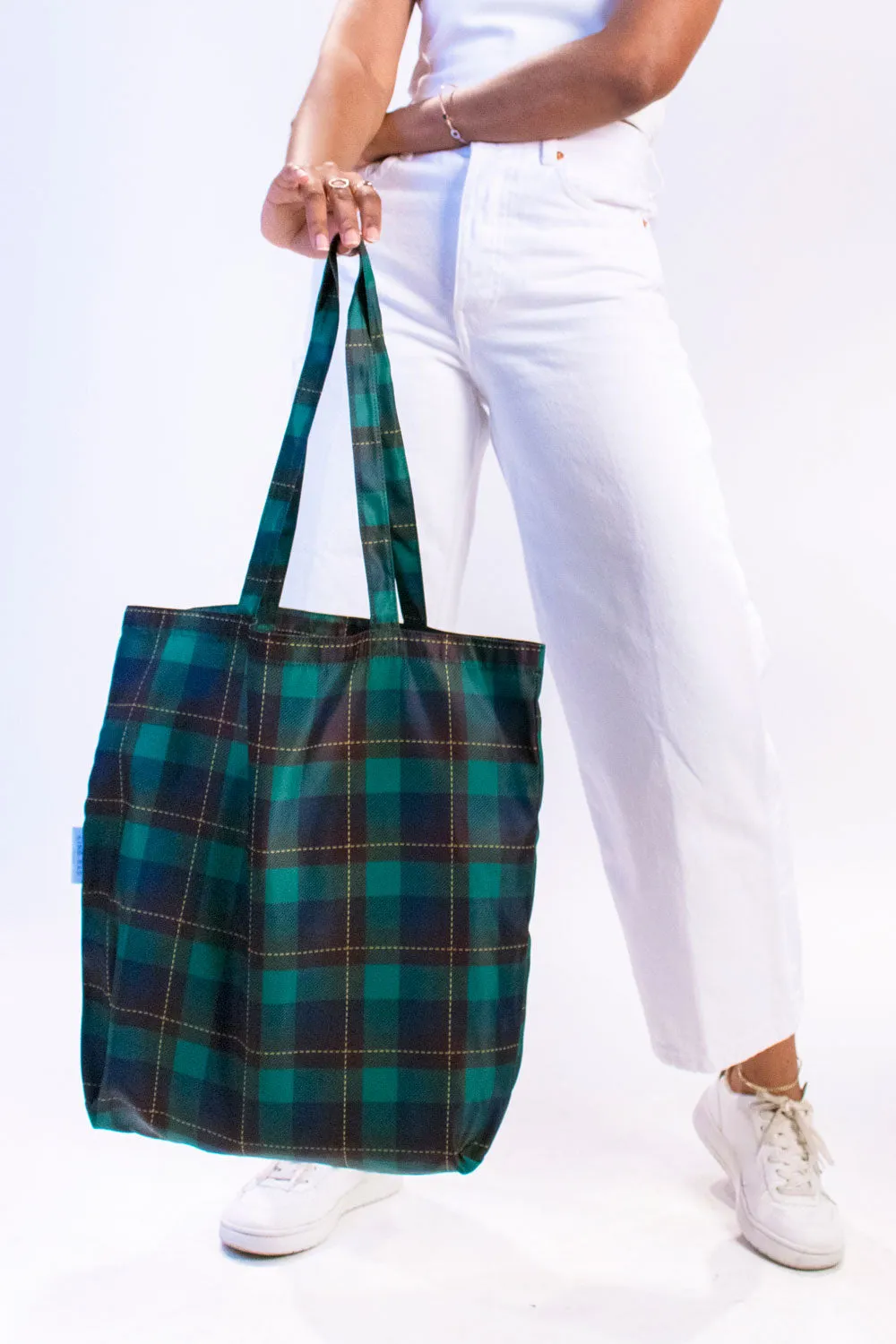 Tartan | Recycled Tote