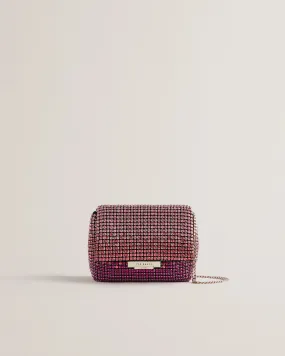 Ted Baker Gliters Crystal Mini Cross Body Bag | Bright Pink