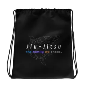 The Family We Choke | Drawstring bag | Submission Shark