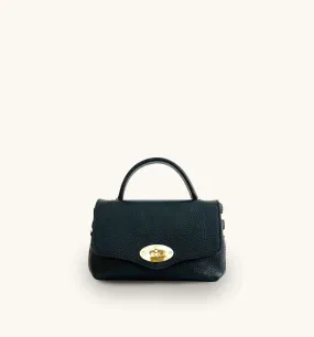 The Rachel Black Leather Bag