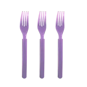 Ultra HD Reusable Lilac Forks - Set of 20