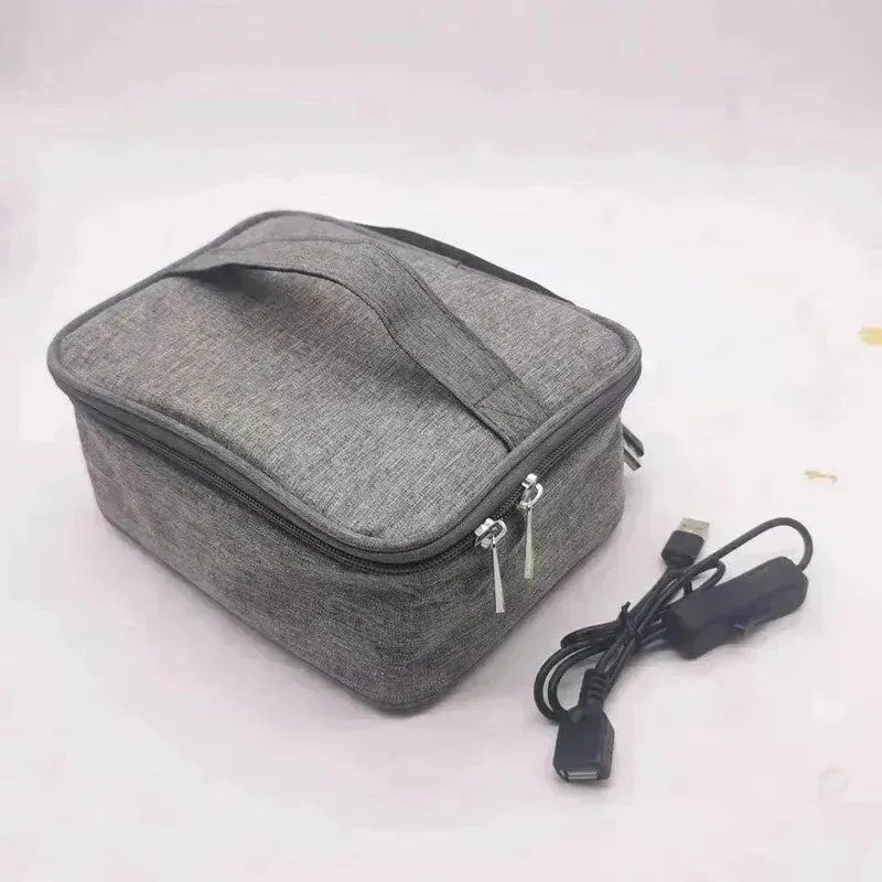 USB Heating Lunch Outdoor Bento Thermal Bag Convenient And Easy To Carry