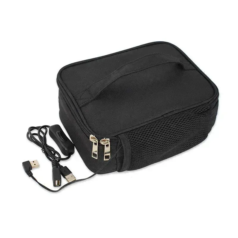 USB Heating Lunch Outdoor Bento Thermal Bag Convenient And Easy To Carry