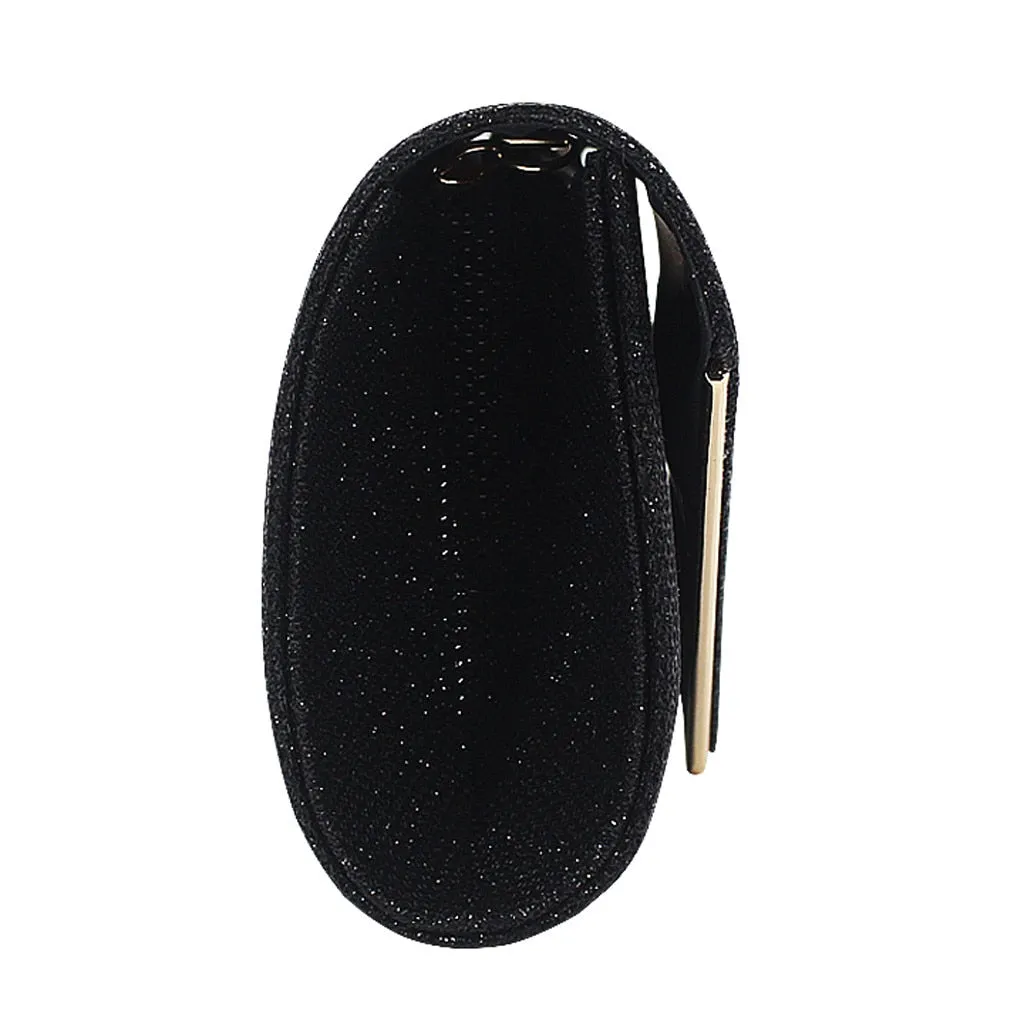 Women‘s Bags Ladies Fashion Square Color Intrigue Chain Clutch